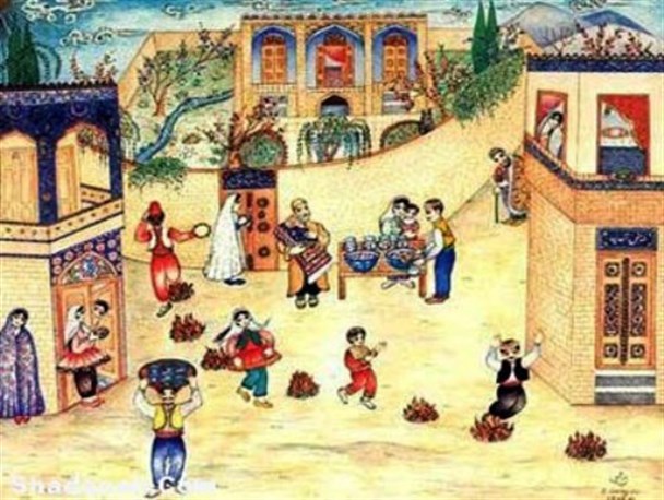 پیشینه چهارشنبه سوری در اساطیر ایرانی