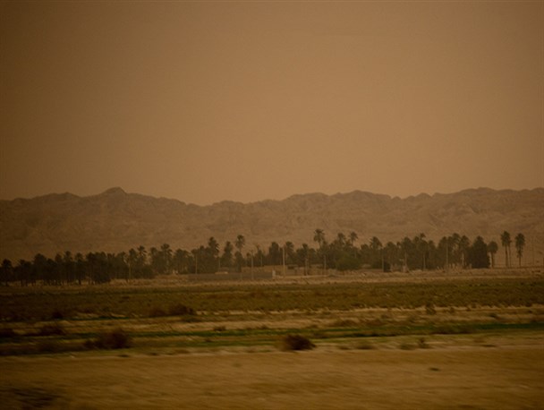 طوفان گردوغبار هرمزگان را در نوردید