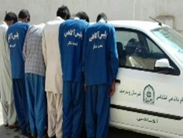 انهدام باند ۶ نفره سرقت احشام با ۱۲ فقره سرقت در رودبارجنوب