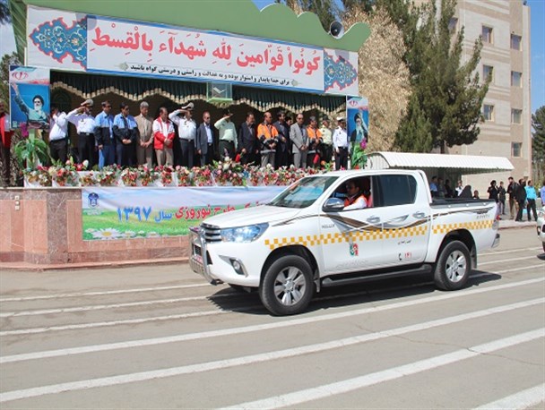 گزارش تصویری رزمایش مشترک ترافیکی طرح نوروزی