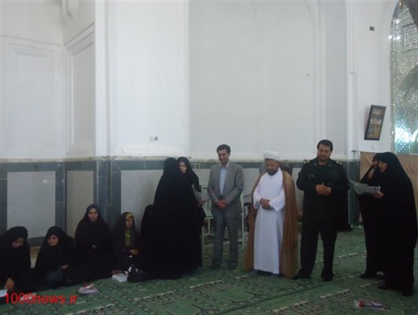 تجلیل از مادران و همسران شهدای گرانقدر بردسیر در جوار بارگاه امام زاده سید محمد (ع) +تصاویر