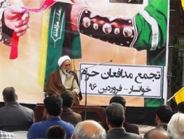 امروز گردن شیطان بزرگ در دست مدافعان حرم فشرده شده است/ مذاکره مقدمه دور کردن ما از مرزهای اسرائیل است
