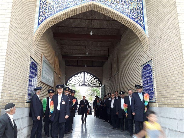برگزاری جشن مبعث در حرم حضرت جعفر بن موسی الکاظم(ع) پیشوا + تصاویر