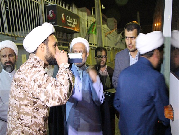 اعزام اولین گروه فرهنگی تبلیغی روحانیون استان مرکزی به شوش+ تصاویر