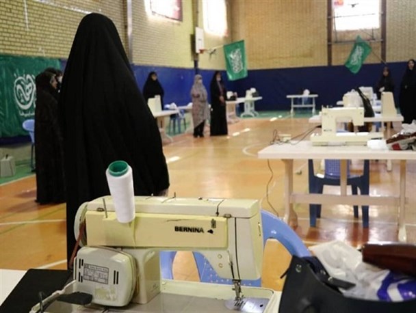۴۴ کارگاه دوخت ماسک در استان راه اندازی شد