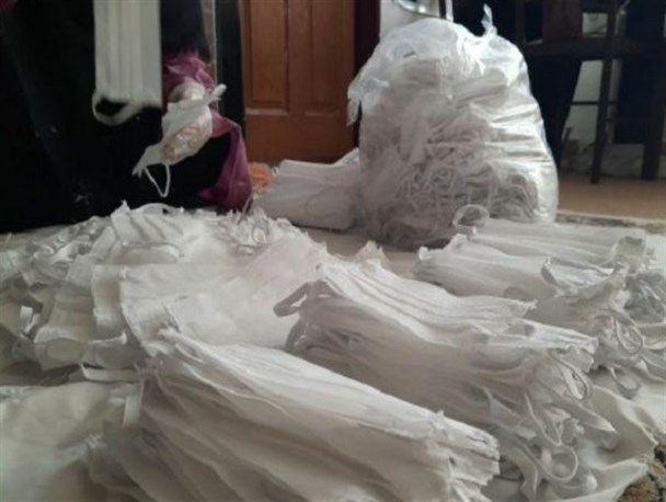 تولید روزانه 3500 ماسک و گان توسط پشتیبانان مشاغل خانگی خراسان‌جنوبی