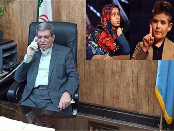 تماس تلفنی با دو دانش‌آموز با نیاز ویژه که در «عصر جدید» درخشیدند