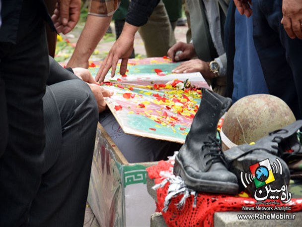 استقبال و وداع با شهدای گمنام در شهریار+تصاویر