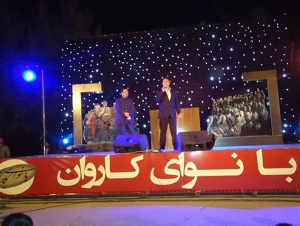 کاروان فرهنگی ، هنری "بانوای کاروان" در شهرستان جوانرود+ تصاویر