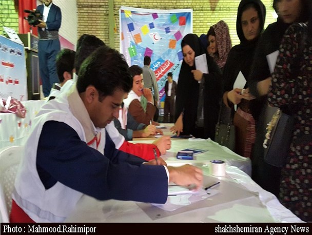 انتخابات شورای اجرایی هلال احمر ثلاث باباجانی برگزار شد