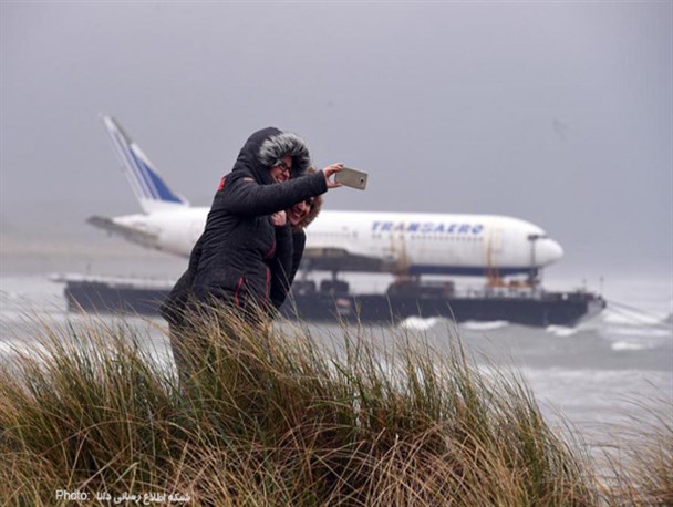 تصاویر/حمل بوئینگ با کشتی