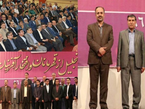 رئیس ستاد انتخابات استان سمنان در جوار رئیس ستاد انتخاباتی روحانی!