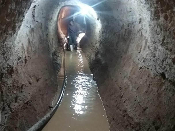 وضع بحرانی قنوات استان یزد/هدایت فاضلاب شهری و صنعتی به قنوات!