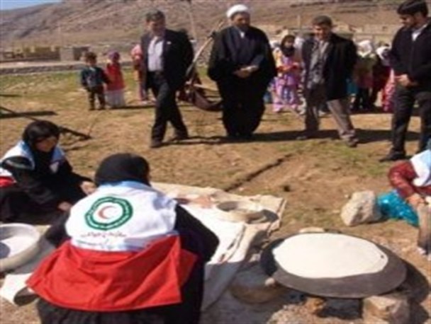 نخستین کانون عشایری هلال احمر شهرستان فیروزکوه افتتاح شد