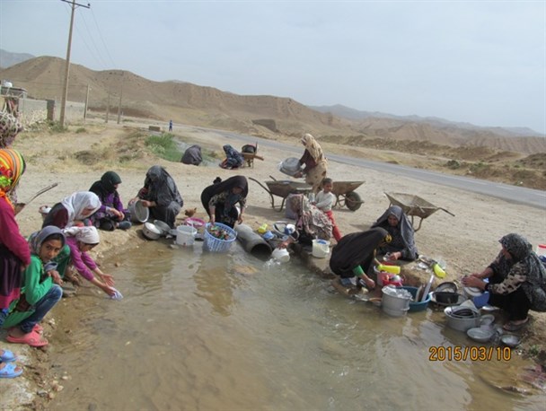 مشکل آب شرب روستای برون قشلاق ماهنشان همچنان پابرجاست+تصاویر