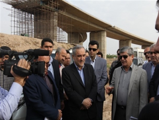 اختلاف شرکت مناطق نفت خیز جنوب و شهرداری عامل عدم پیشرفت احداث پل نهم