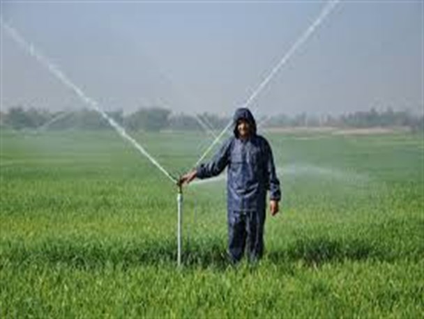 افتتاح 20 هکتار آبیاری تحت فشار در روستای کوزره قهاوند