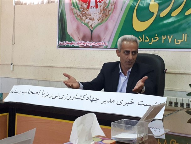 سطح زیر کشت دانه رغنی کلزا در نی ریز نسبت به سال زراعی گذشته  500 درصد افزایش داشته است