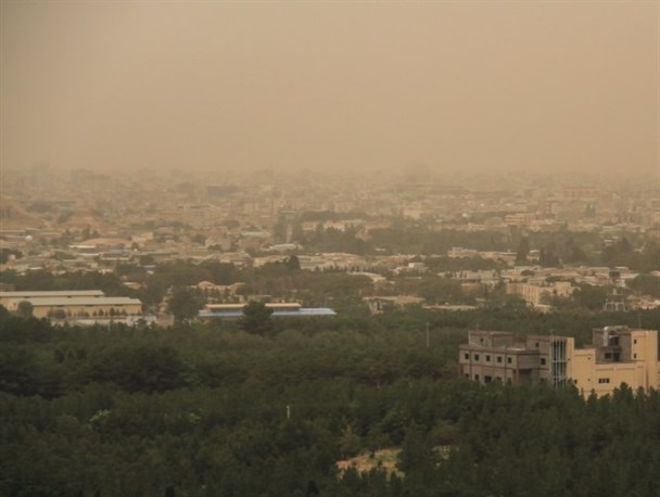 گرد و غبار مهمان ناخوانده چهارمحال و بختیاری/ ادامه آلودگی هوا تا یک‌شنبه