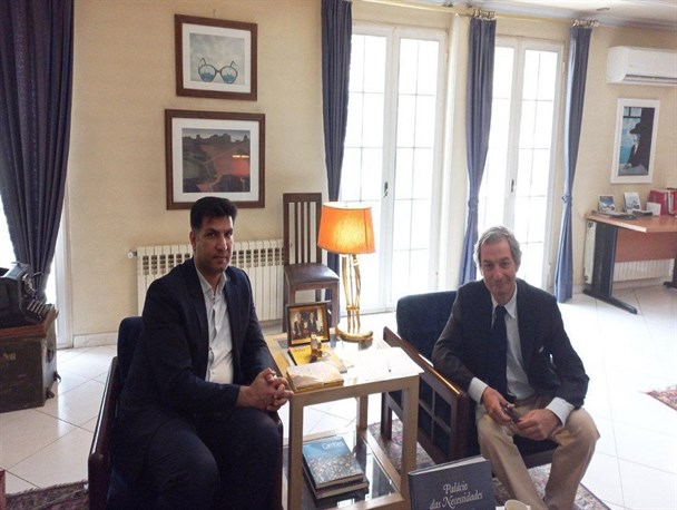 دیدار رئیس فدراسیون هندبال با سفیر پرتغال/ اعلام آمادگی برای گسترش همکاری‌های طرفین در زمینه توسعه هندبال