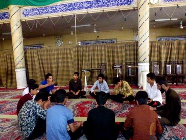 عکس: اعتکاف رمضانی دانش آموزان مرودشتی