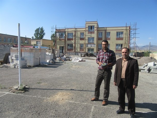 پیشرفت 99 درصدی پروژه احداث کارگاه هنرستان بهار نیر