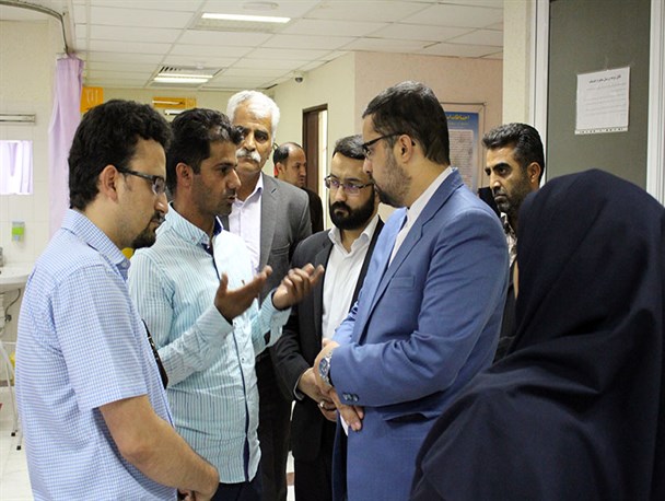 بازدید سرزده دادستان سرخس از بیمارستان عمومی این شهرستان