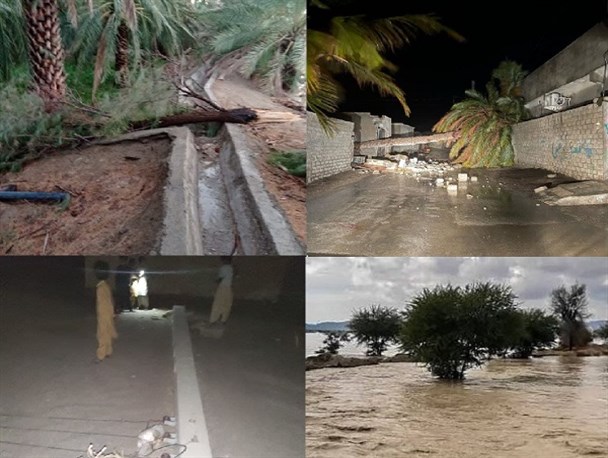 بحران به توان ۲؛ وضعیت قرمز کرونایی و جوی جنوب شرق کشور/ "مونسون" به محصولات کشاورزی و تاسیسات زیربنایی خسارت زد