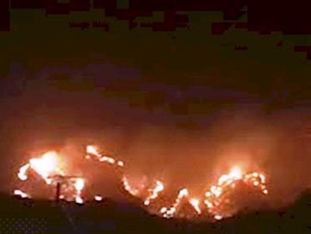 آتش‌سوزی منطقه حفاظت‌شده "خائیز" مهار شد