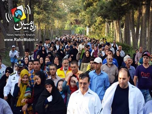 پیاده روی بزرگ خانوادگی در شهریار + تصاویر