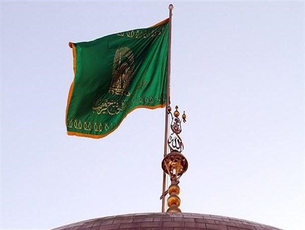 پرچم متبرک حرم رضویی به پلدختر می آید