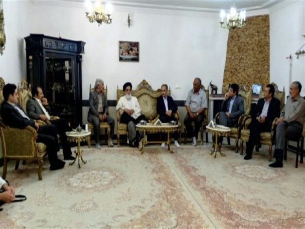 سفر یک روزه تئورسین اصلاحات به میاندوآب با رنگ و بوی انتخابات + تصاویر