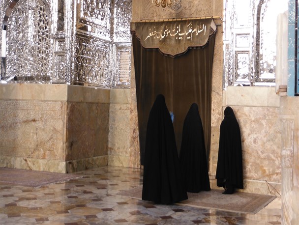 تصاویری از حرم مطهر حضرت معصومه (س) و زائران این مرقد شریفه+ تصاویر