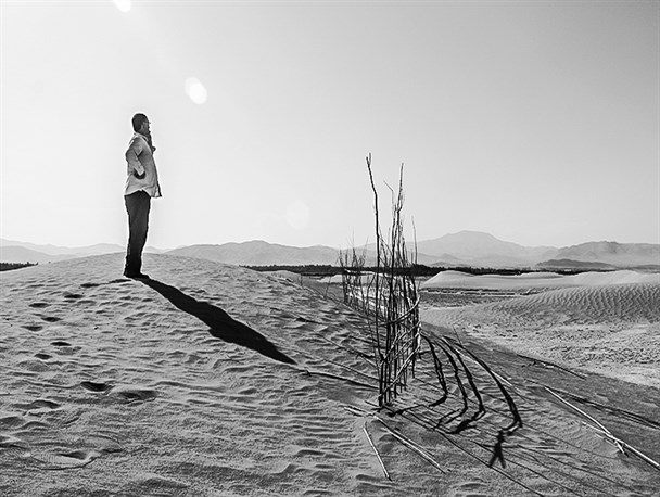 آب جای خود را به شن و نمک می دهد!