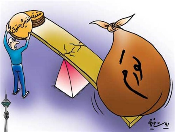 ناعدالتی در افزایش حقوق ابتدای سال