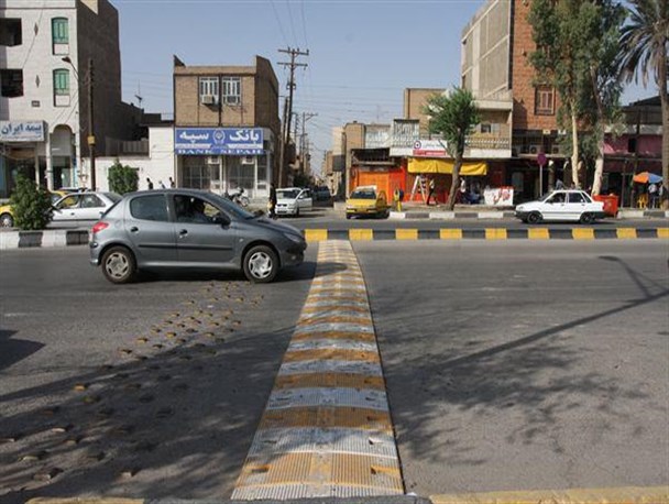 زاهدان پایتخت سرعت گیر های غیر استانداد