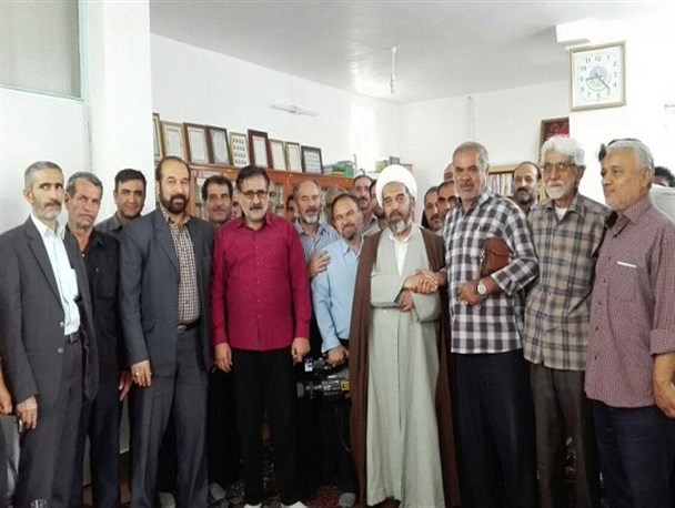 دیدار امام‌جمعه نهاوند با آزادگان+ تصاویر