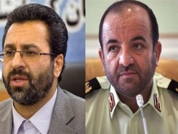 توضیحات روسای نیروی انتظامی و دادگستری استان کرمانشاه در خصوص نحوه دستگیری مجرمین و مجازات آن ها