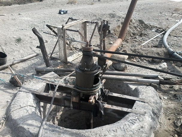آبدهی چاه روستای مایوان افزایش یافت