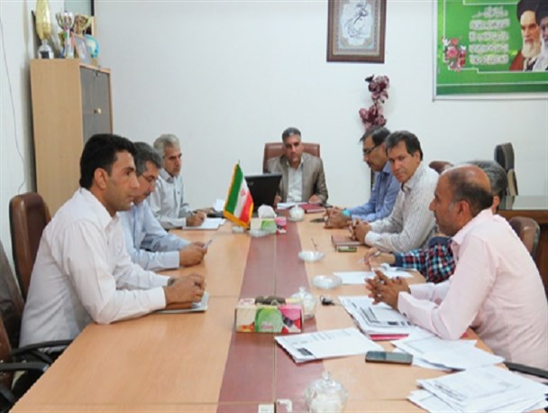 ساماندهی نیروی انسانی پی و شالوده پروژه مهر