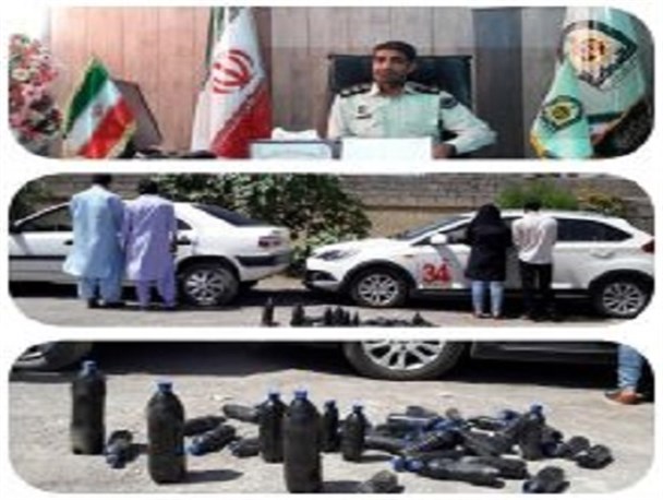 باند ۴نفره قاچاقچیان مواد مخدر در نرماشیر زمین گیر شد