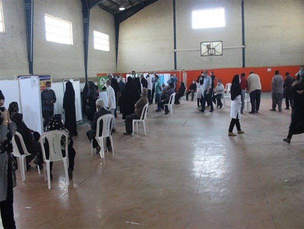 ظرفیت پذیرش ۱۲۰۰ نفر در مرکز واکسیناسیون ایثار/ تزریق ۱۱ هراز دوز واکسن تاکنون