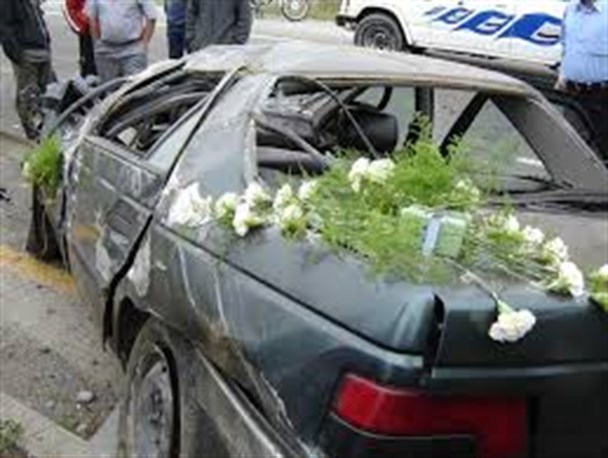 بی احتیاطی کاروان عروسی 8 کشته و زخمی برجای گذاشت