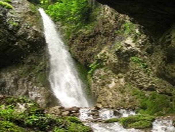 تصاویر/آبشار زیبای"سرخه کمر" رامیان