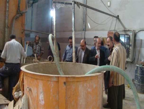 بازدید مدیران جهاد کشاورزی غرب گیلان از شرکت تولیدی سلولز رنگین کمان صومعه سرا