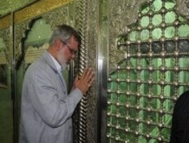 اعلام آمادگی سردار رویانیان جهت سرمایه گذاری در امامزاده آقا علی عباس (ع) بادرود