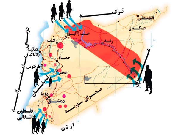 جنگ در عراق و سوریه حیله آمریکا برای حفظ اسرائیل است