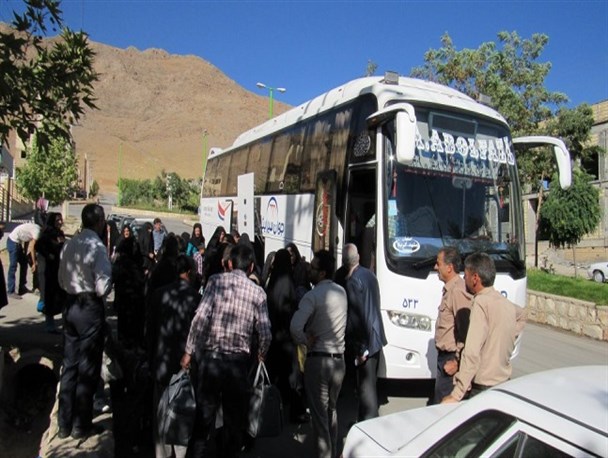 مشهد اولی‌ها از فریدونشهر به بارگاه امام رئوف اعزام شدند