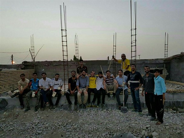 ​حضور جهادگران دانشگاه شهید چمران در روستای تیغن باغملک+عکس