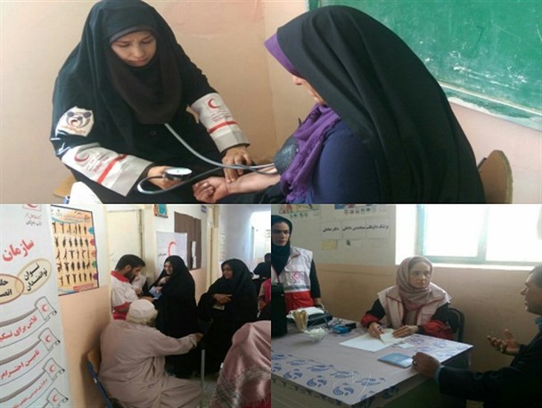 خدمت رسانی کاروان سلامت زابل به ۳۰۰ نفر از روستاییان